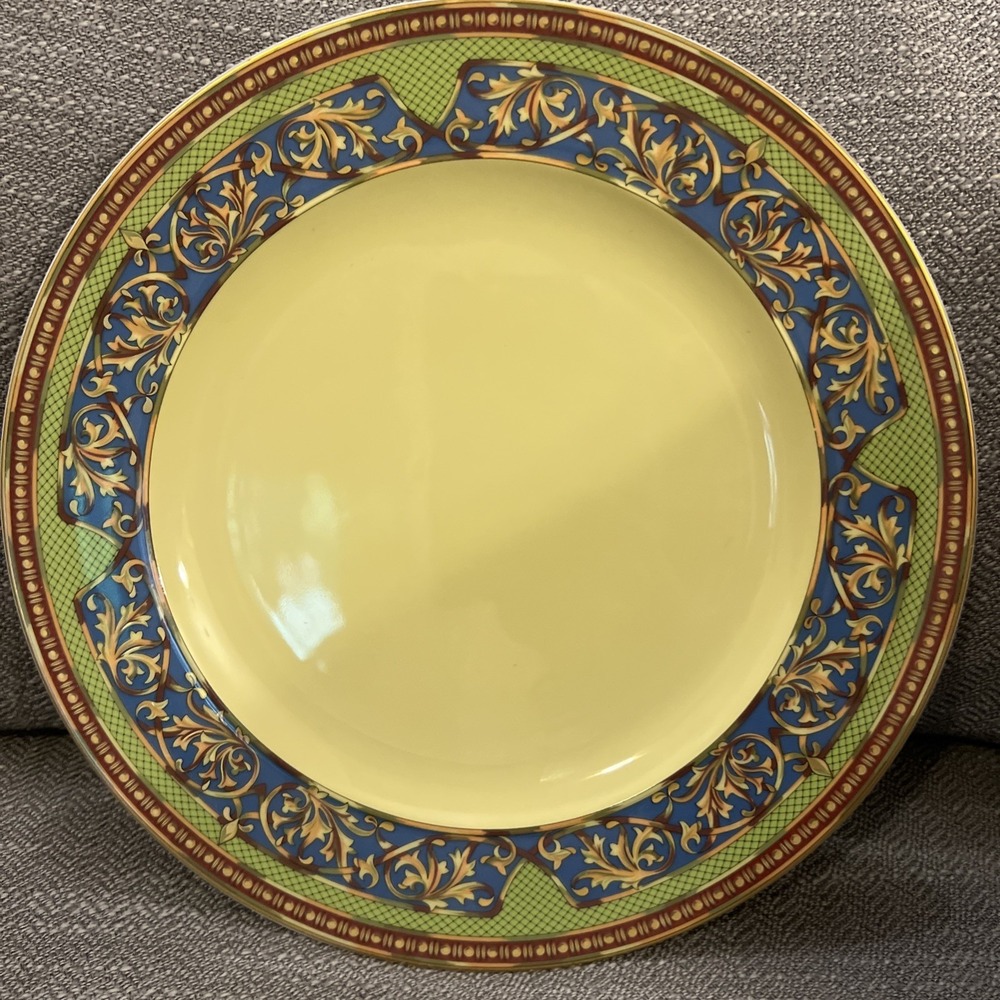 Versace Rosenthal Russian Dream 10.5" Plate - New Authentic Discontinued RARE